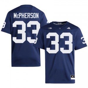 Navy Alexander McPherson #33 Nittany Lions Jersey | Men High School Football Fresh Stitched 90543557
