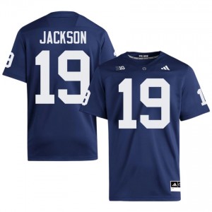 Amarion Jackson #19 Penn State Nittany Lions Jersey | Exclusive Navy College Football Men Stitched 95804268