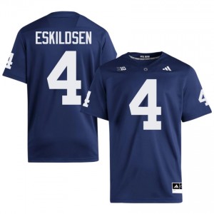 Navy Brett Eskildsen #4 Nittany Lions Jersey | Men High School Football Limited Stitched 95372877