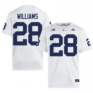 Bryson Williams #28 Penn State Nittany Lions Jersey | Iconic White College Football Men Embroidery 97490521