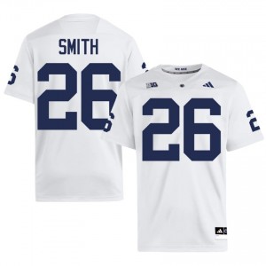 #26 Cam Smith PSU Nittany Lions White Jersey | Alumni Embroidery Men Player Football Gear 91537872