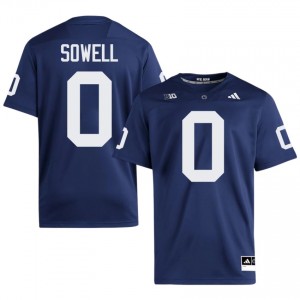 PSU Chase Sowell #0 Navy Jersey | Premium Stitched NCAA Football Men Apparel 83128724
