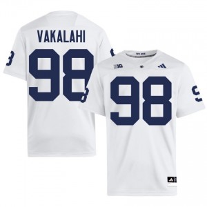 Dallas Vakalahi #98 Penn State Nittany Lions Jersey | Gameday White College Football Men Embroidery 76812820