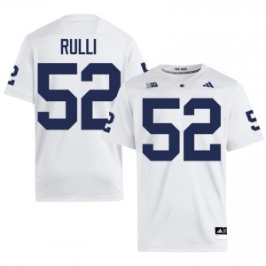 PSU Dominic Rulli #52 White Jersey | Pro Cut Embroidery NCAA Football Men Apparel 14487763