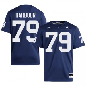 PSU Donnie Harbour #79 Navy Jersey | Premium Stitched NCAA Football Men Apparel 11390213