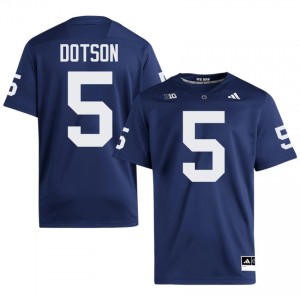 Jahan Dotson #5 Penn State Nittany Lions Jersey | Exclusive Navy College Football Men Stitched 30924382