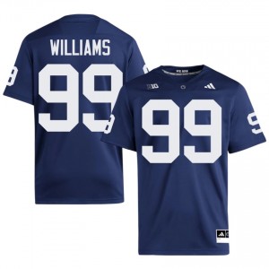 #99 Keanu Williams PSU Nittany Lions Navy Jersey | Classic Stitched Men Player Football Gear 86917662
