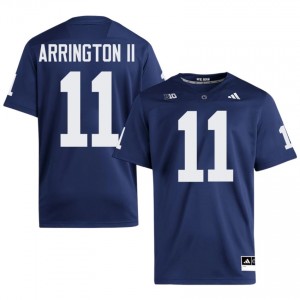 LaVar Arrington II #11 Penn State Nittany Lions Jersey | Pro-Grade Navy College Football Men Stitched 33931777