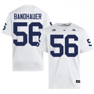 Elite Thread Mason Bandhauer #56 Penn State White Jersey | Men University Football Embroidery Fan Gear 39845759