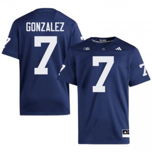 Navy Peter Gonzalez #7 Nittany Lions Jersey | Men High School Football Fresh Stitched 17537999