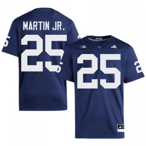 PSU Quinton Martin Jr. #25 Navy Jersey | Premium Stitched NCAA Football Men Apparel 19617915