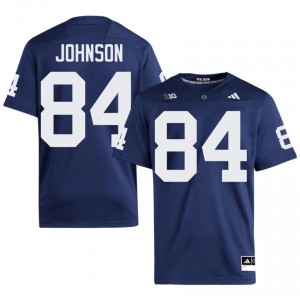 Theo Johnson #84 Penn State Nittany Lions Jersey | Pro-Grade Navy College Football Men Stitched 67111029