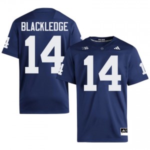 Todd Blackledge #14 Penn State Nittany Lions Jersey | Pro-Grade Navy College Football Men Stitched 12159725