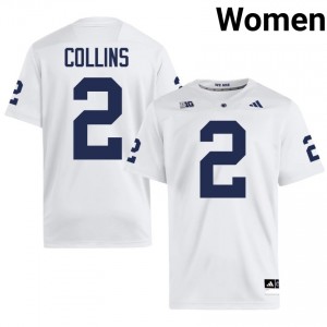 Audavion Collins #2 Penn State Nittany Lions Jersey | Gameday White College Football Women Stitch 34103799
