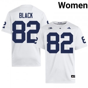 Ethan Black #82 Penn State Nittany Lions Jersey | Gameday White College Football Women Stitch 46837016