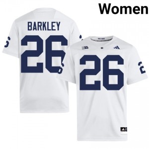 Saquon Barkley #26 Penn State Nittany Lions Jersey | Gameday White College Football Women Stitch 89623058