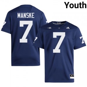 Navy Alex Manske #7 Nittany Lions Jersey | Youth High School Football Limited Swen 82119140