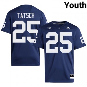 PSU Alex Tatsch #25 Navy Jersey | Essential Swen NCAA Football Youth Apparel 82045158