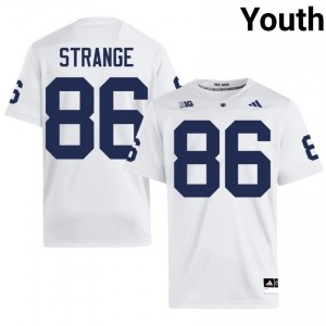 Elite Thread Brenton Strange #86 Penn State White Jersey | Youth University Football Stitched Fan Gear 79600079