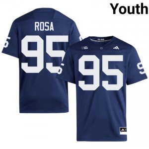 #95 Cristiano Rosa PSU Nittany Lions Navy Jersey | Classic Swen Youth Player Football Gear 47715977