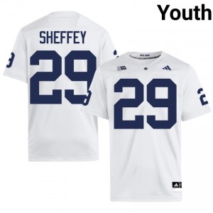 D'Antae Sheffey #29 Penn State Nittany Lions Jersey | Gameday White College Football Youth Stitched 23548104