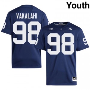 Dallas Vakalahi #98 Penn State Nittany Lions Jersey | Exclusive Navy College Football Youth Swen 70268350