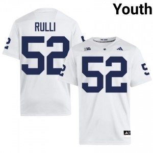 Dominic Rulli #52 Penn State Nittany Lions Jersey | Iconic White College Football Youth Stitched 51242736