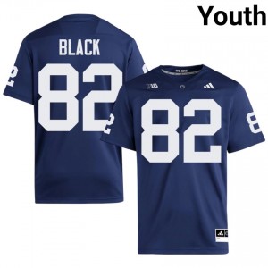 Navy Ethan Black #82 Nittany Lions Jersey | Youth High School Football Limited Swen 43194860