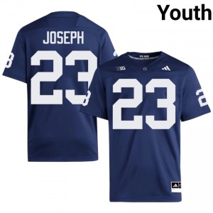 Navy Jahmir Joseph #23 Nittany Lions Jersey | Youth High School Football Fresh Swen 41409476