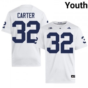 Ki-Jana Carter #32 Penn State Nittany Lions Jersey | Gameday White College Football Youth Stitched 31386406