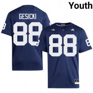 #88 Mike Gesicki PSU Nittany Lions Navy Jersey | Elite Swen Youth Player Football Gear 62171538
