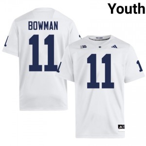 NaVorro Bowman #11 Penn State Nittany Lions Jersey | Iconic White College Football Youth Stitched 52965218