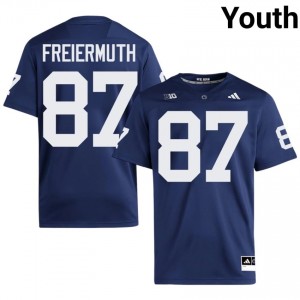 Navy Pat Freiermuth #87 Nittany Lions Jersey | Youth High School Football Fresh Swen 99955432