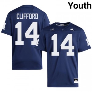 Navy Sean Clifford #14 Nittany Lions Jersey | Youth High School Football Fresh Swen 40149248