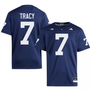 #7 Zion Tracy PSU Nittany Lions Navy Jersey | Classic Stitched Men Player Football Gear 25168358